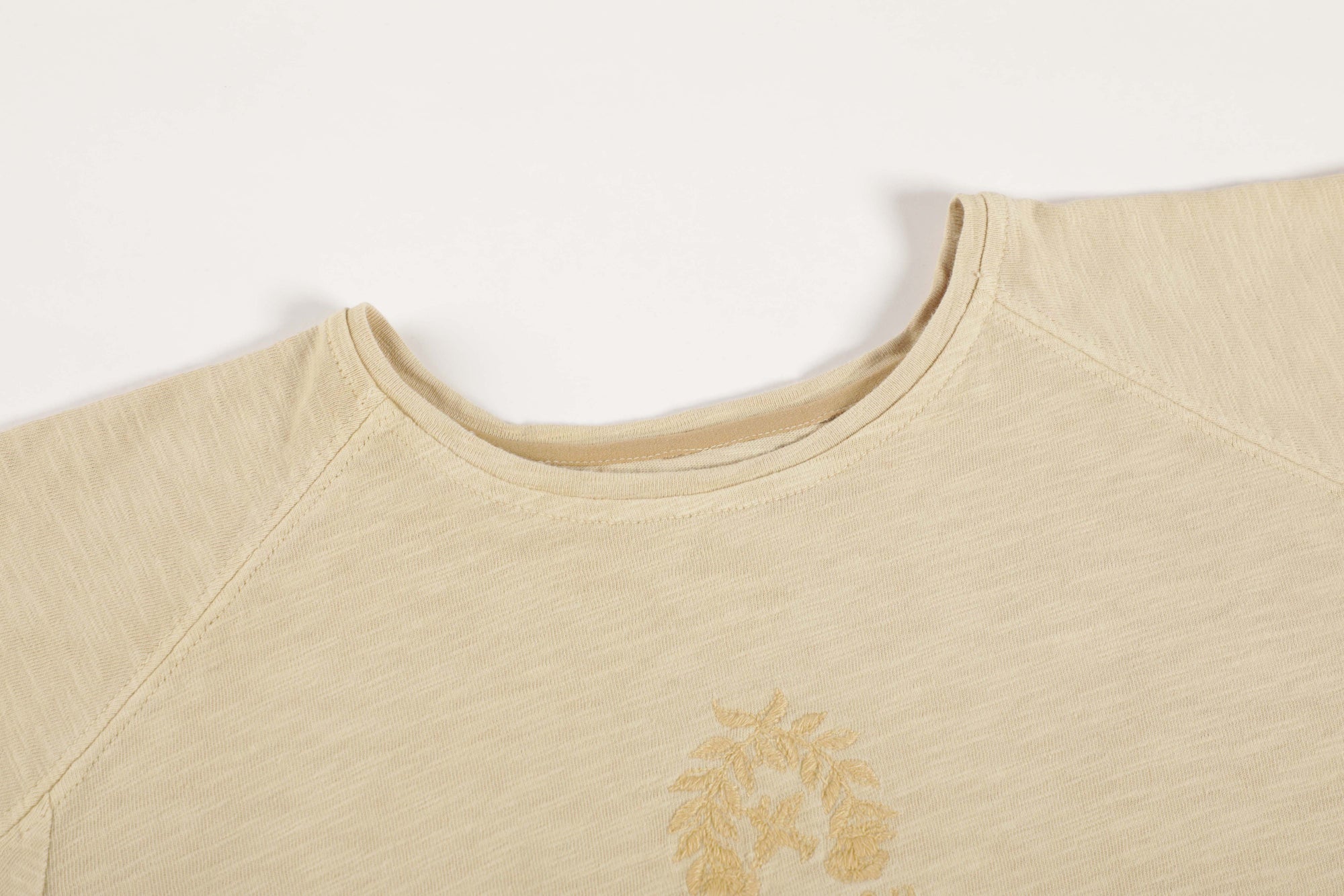 Hindley flare herbal dye top in beige