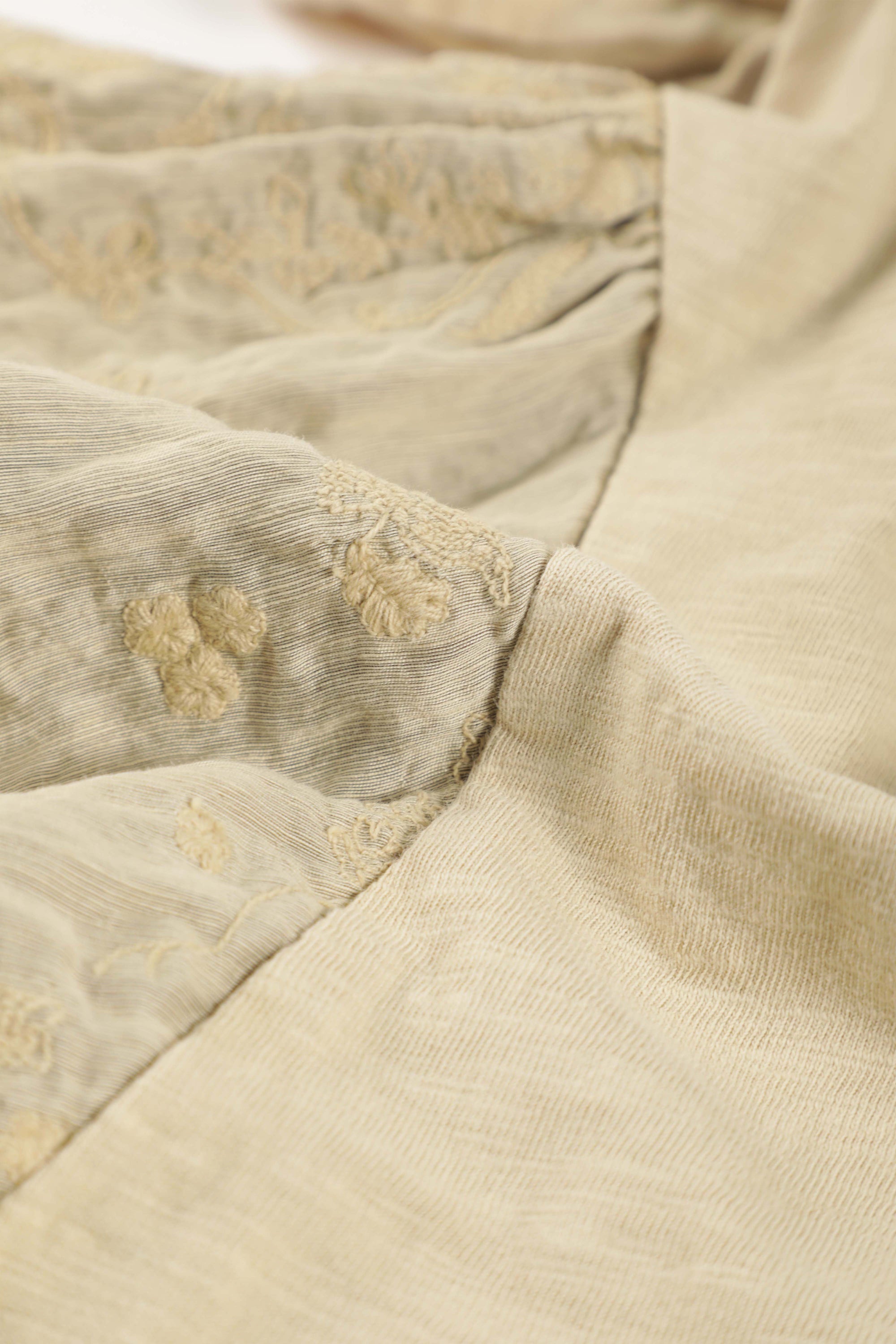 Hindley flare herbal dye top in beige