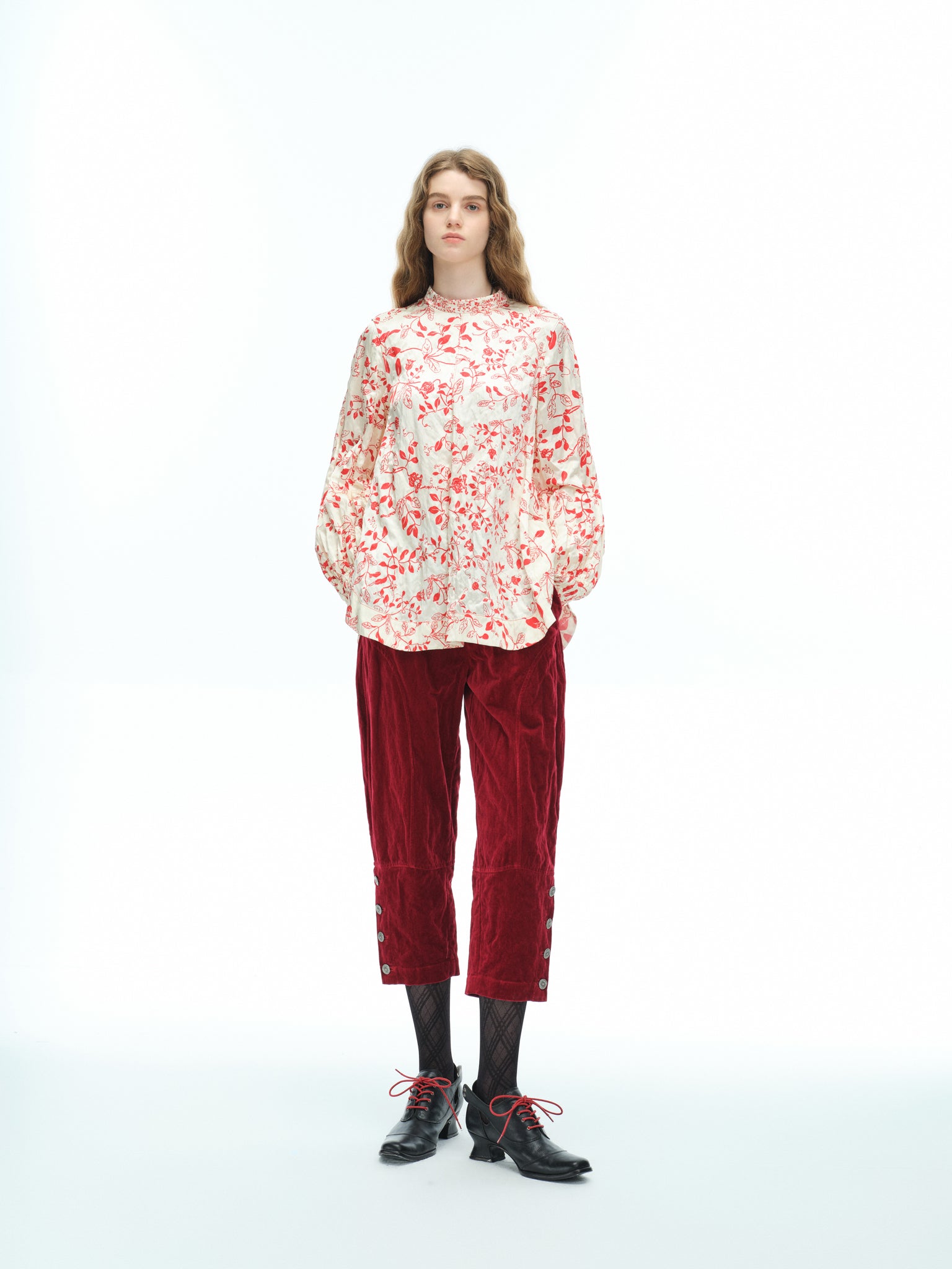Drusilla Blouse Red