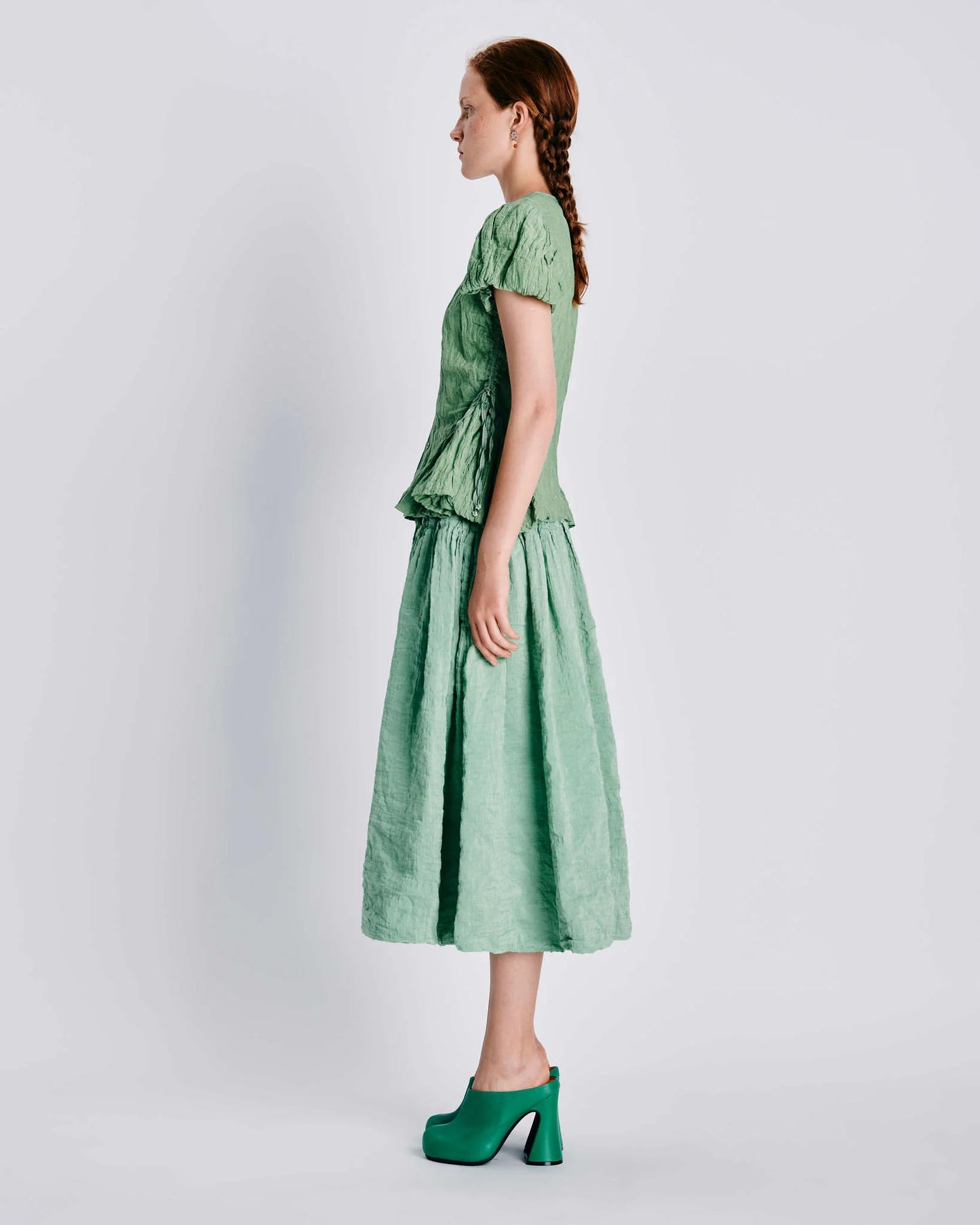 Hilma blouse in green