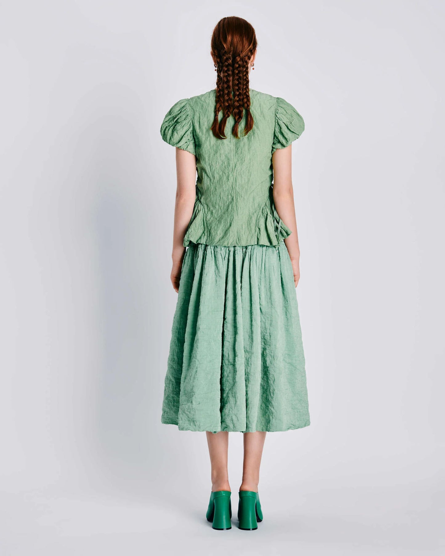 Hilma blouse in green