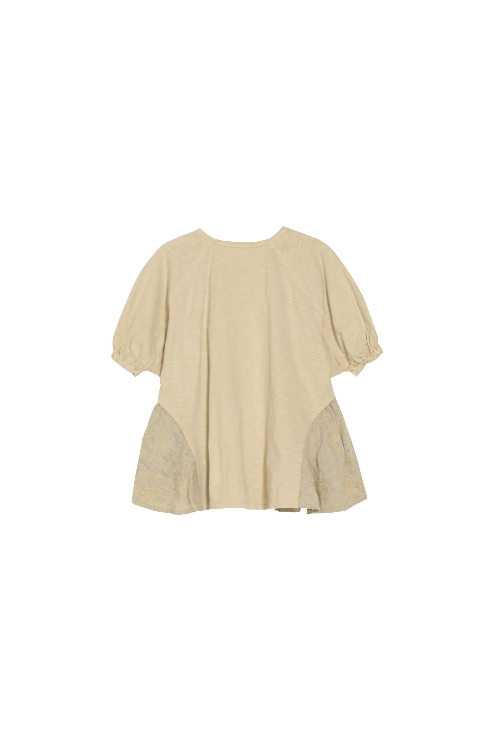Hindley flare herbal dye top in beige
