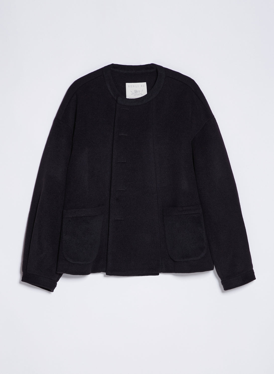 Maida short coat in black