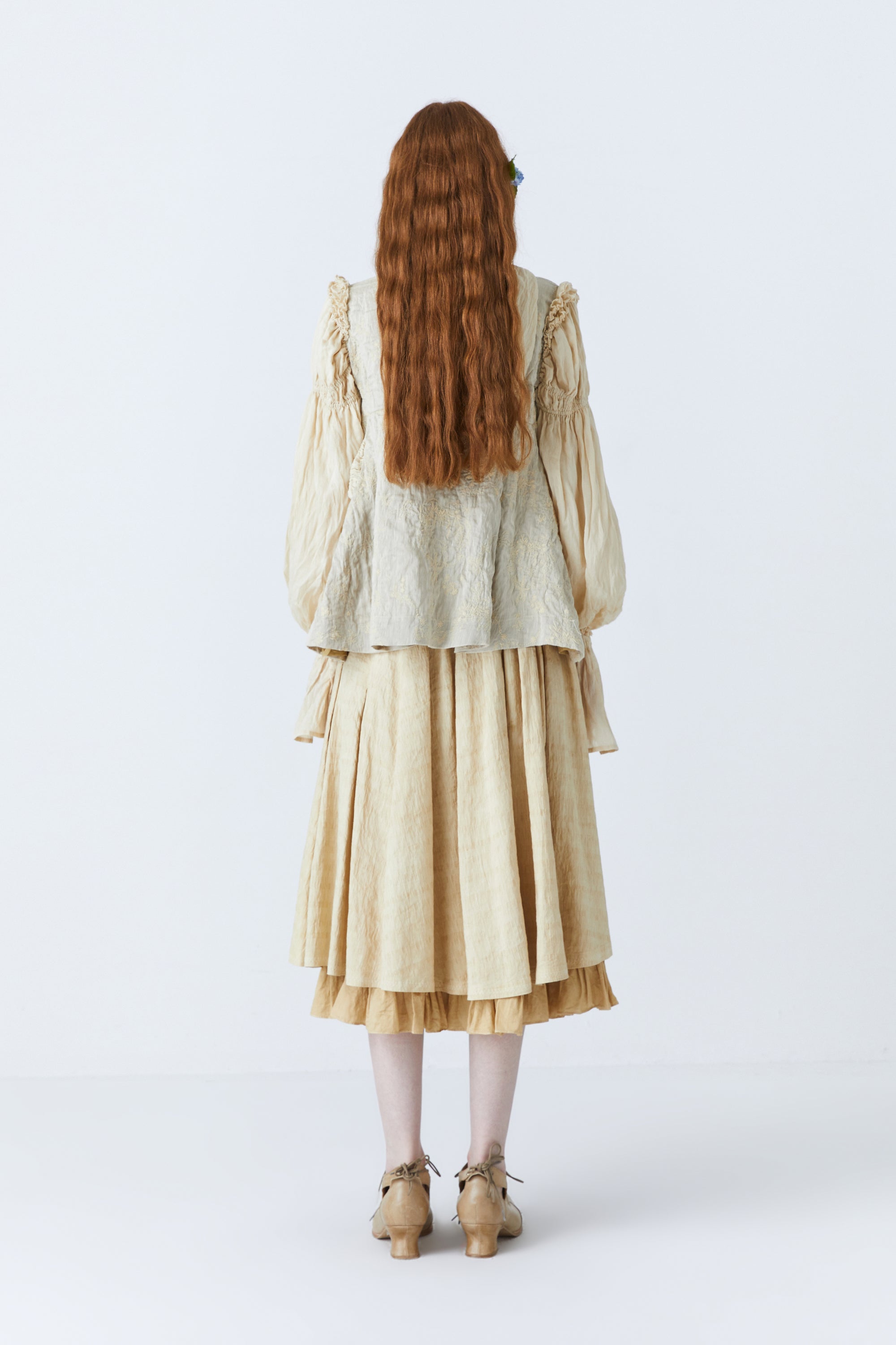 Haline Herbal dye top in beige