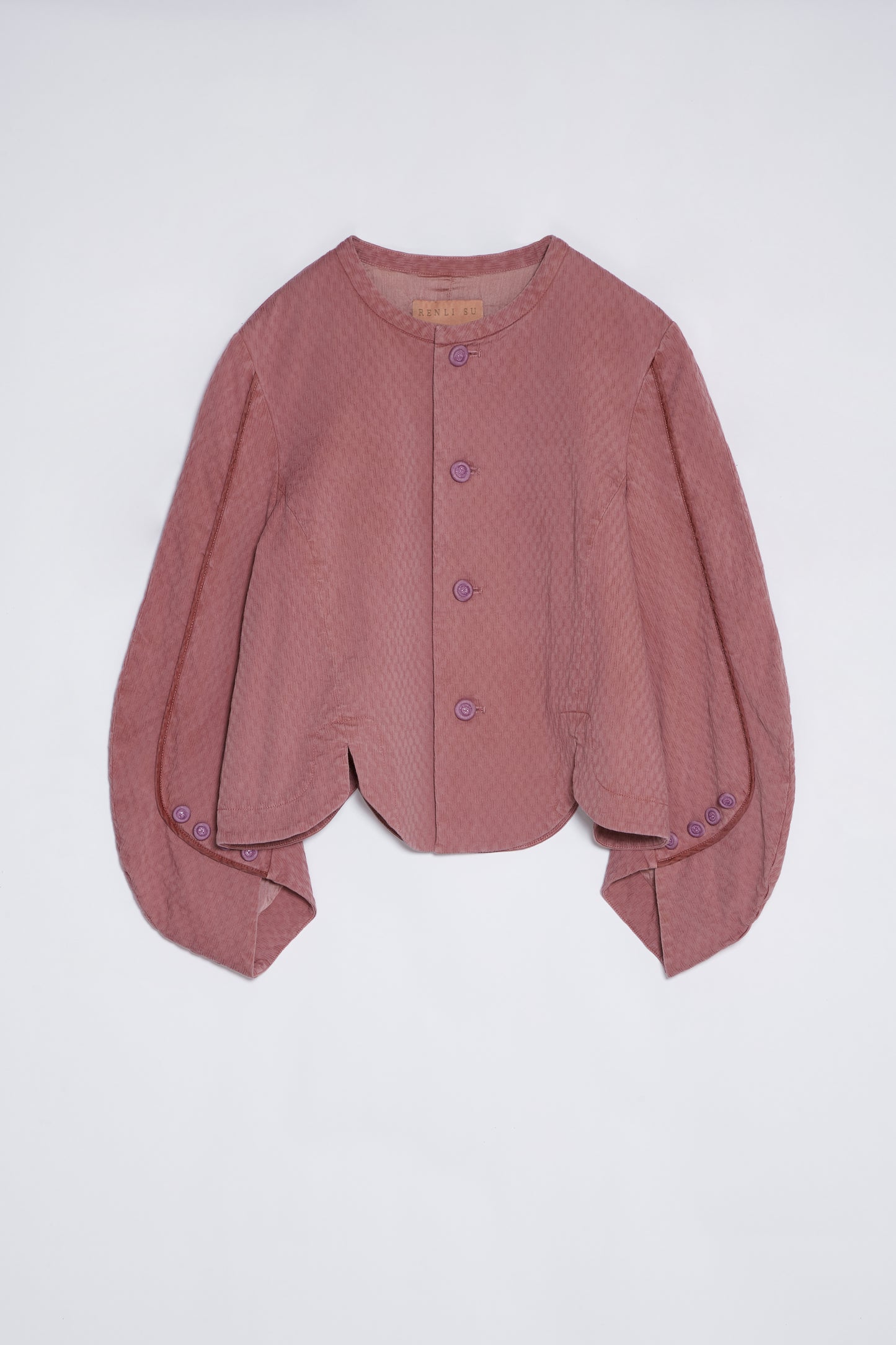Haven herbal dye jacket in purple