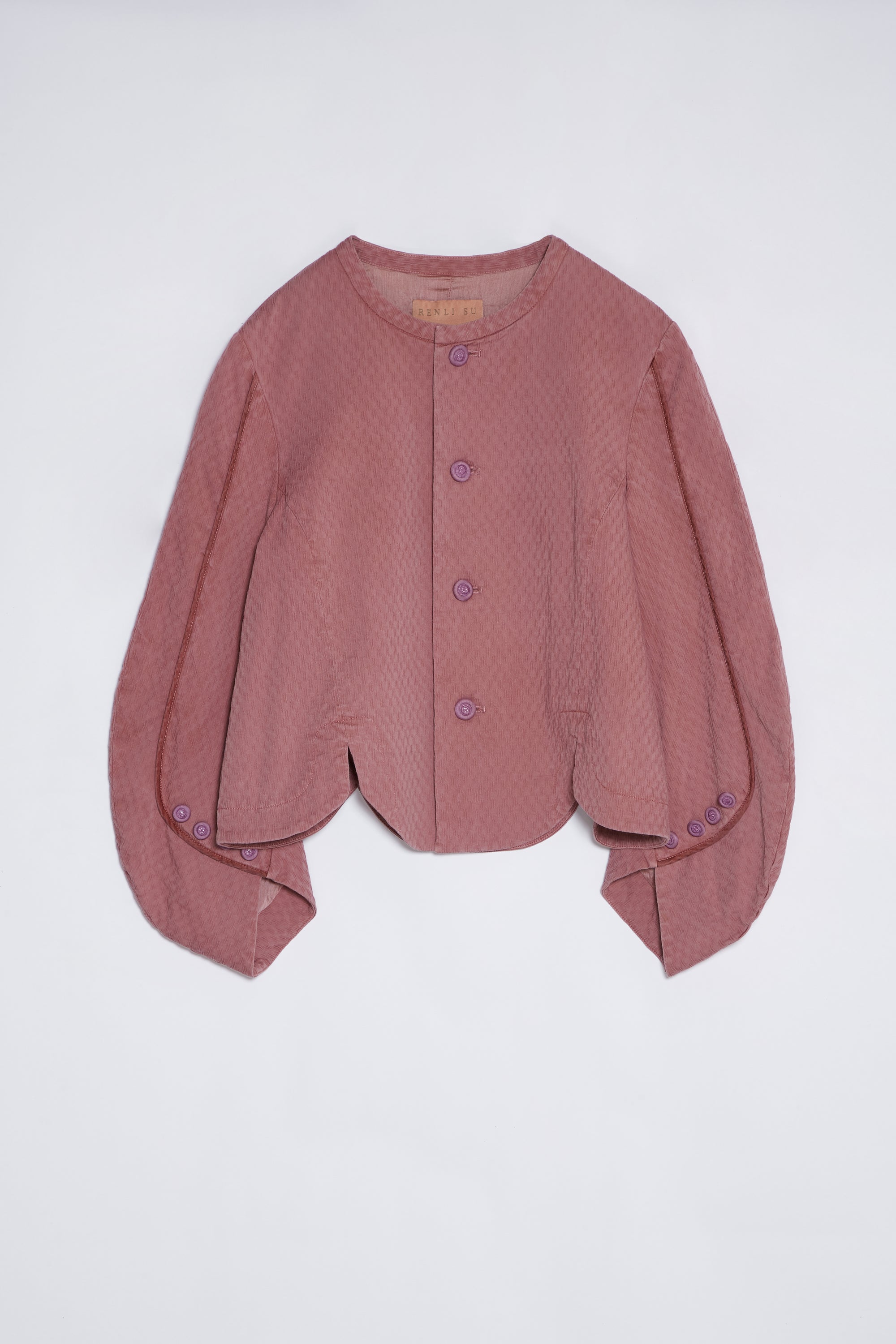 Haven herbal dye jacket in purple