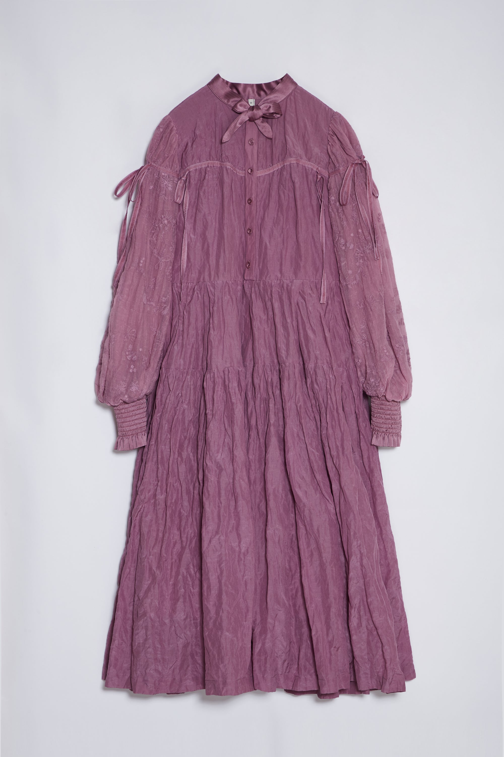 Hardin herbal dye dress in purple