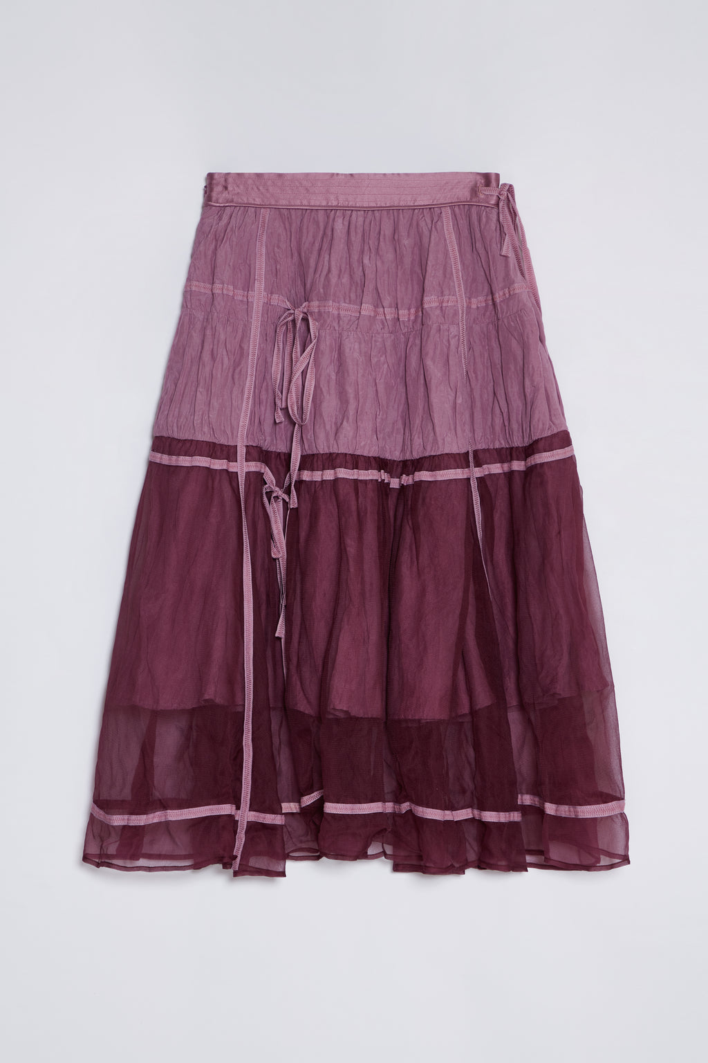 Hardin herbal dye skirt in purple