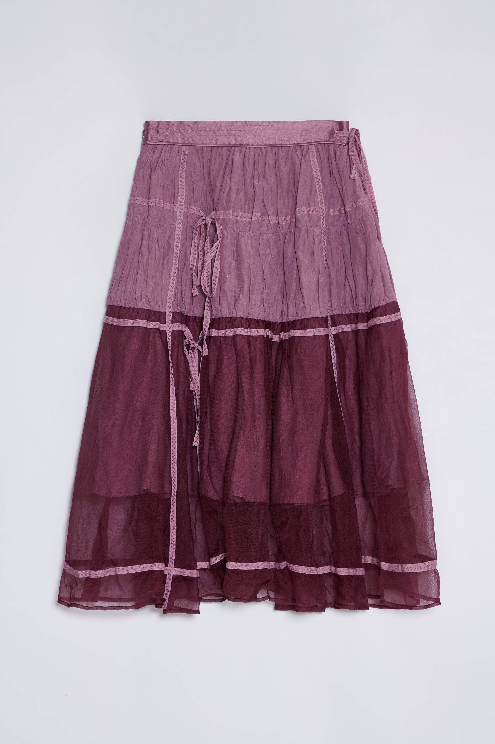 Hardin herbal dye skirt in purple