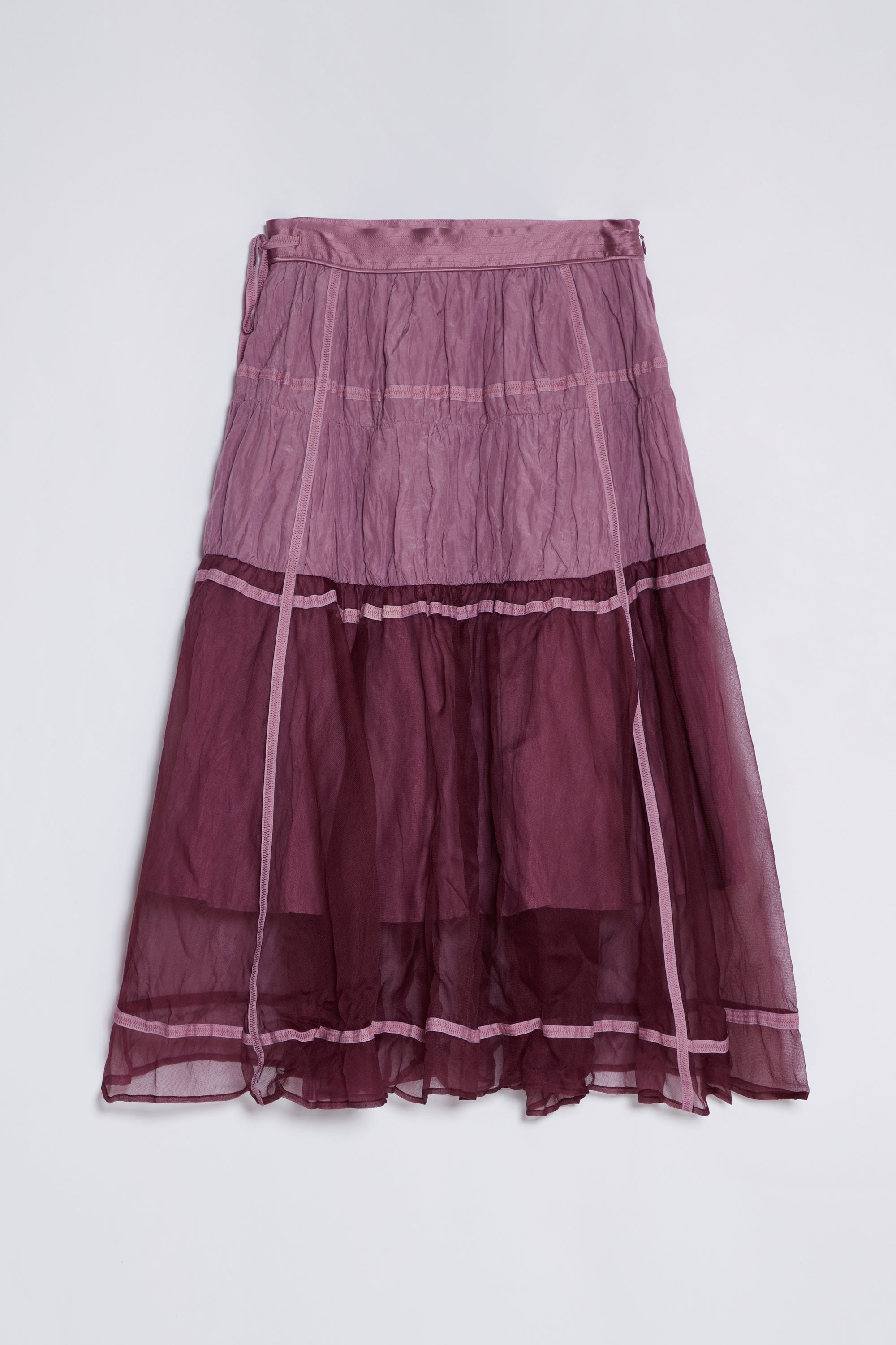 Hardin herbal dye skirt in purple