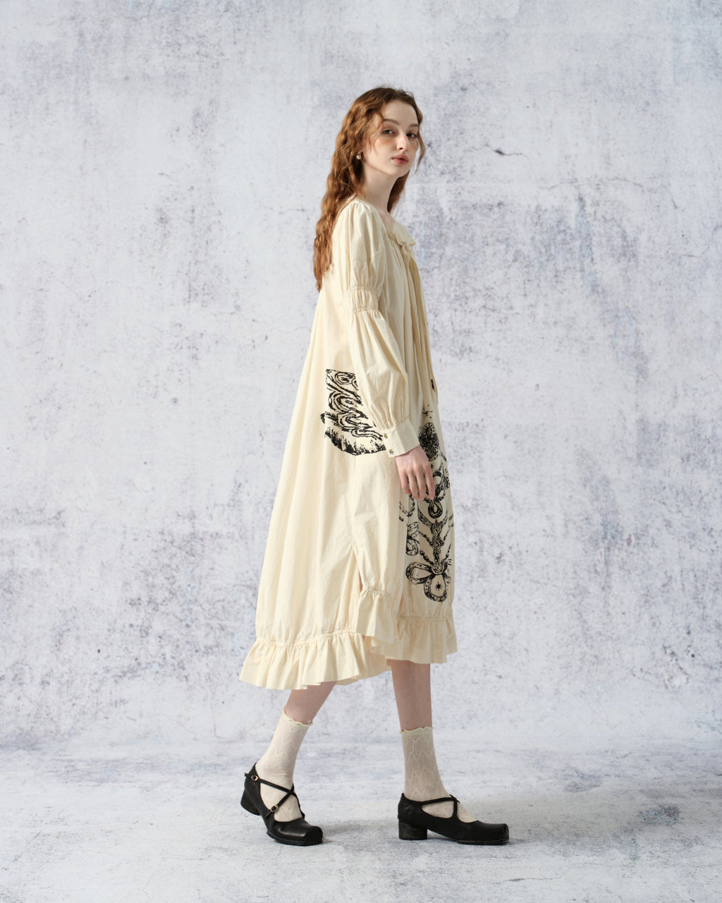 Harune dress long sleves