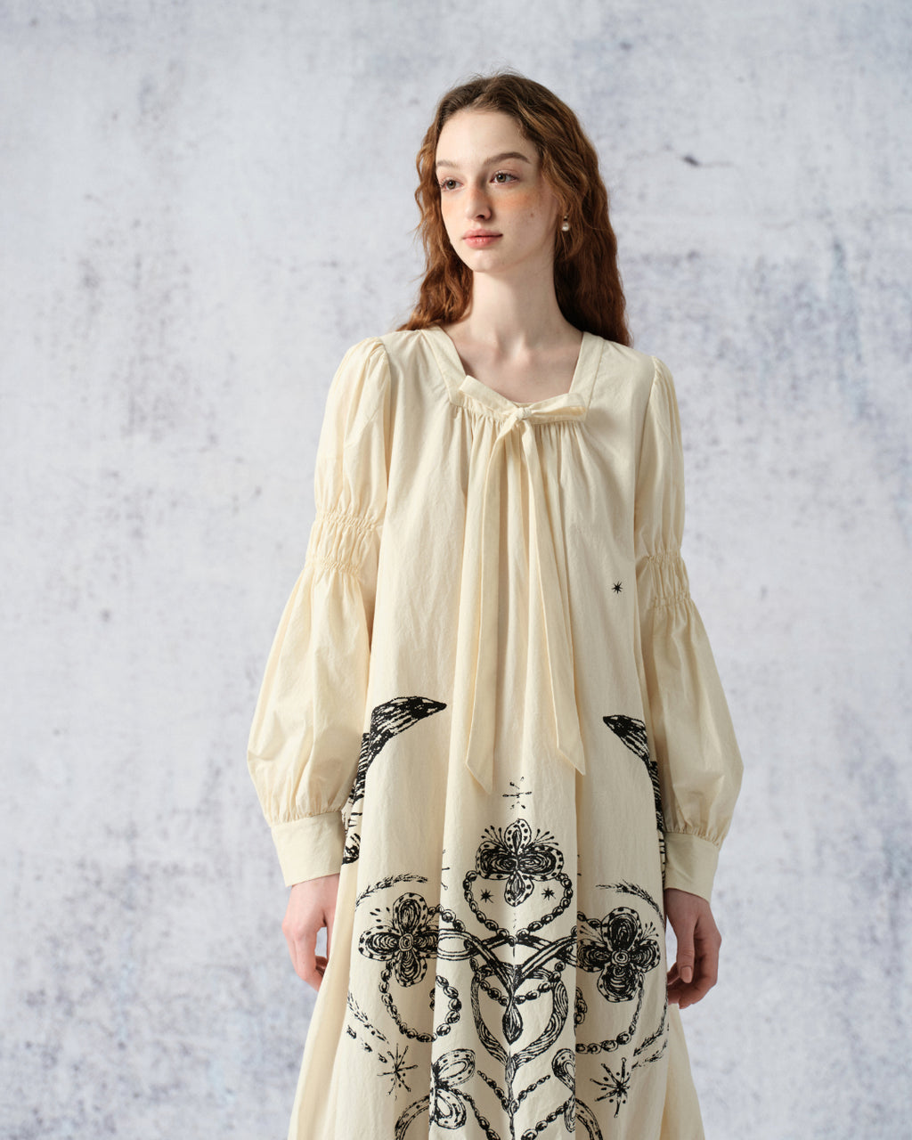 Harune dress long sleves