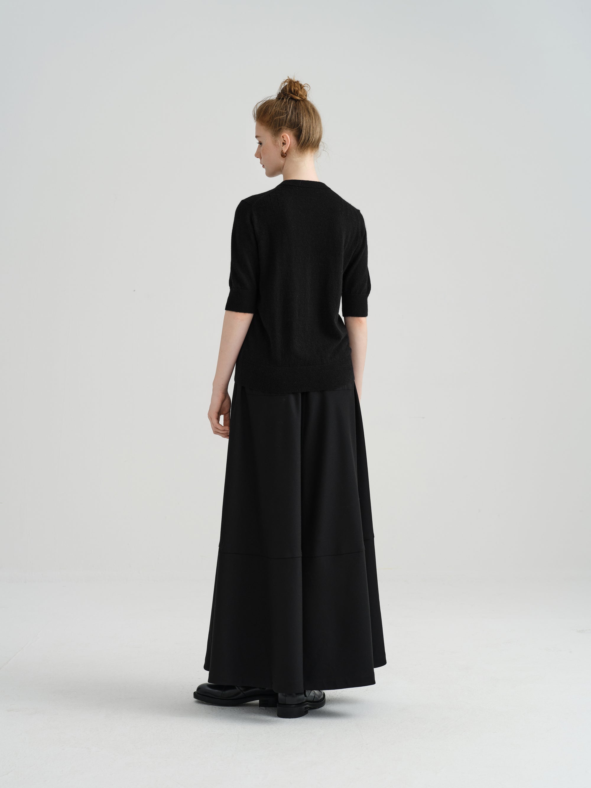 Harune's Pullover Short Sleeve Black