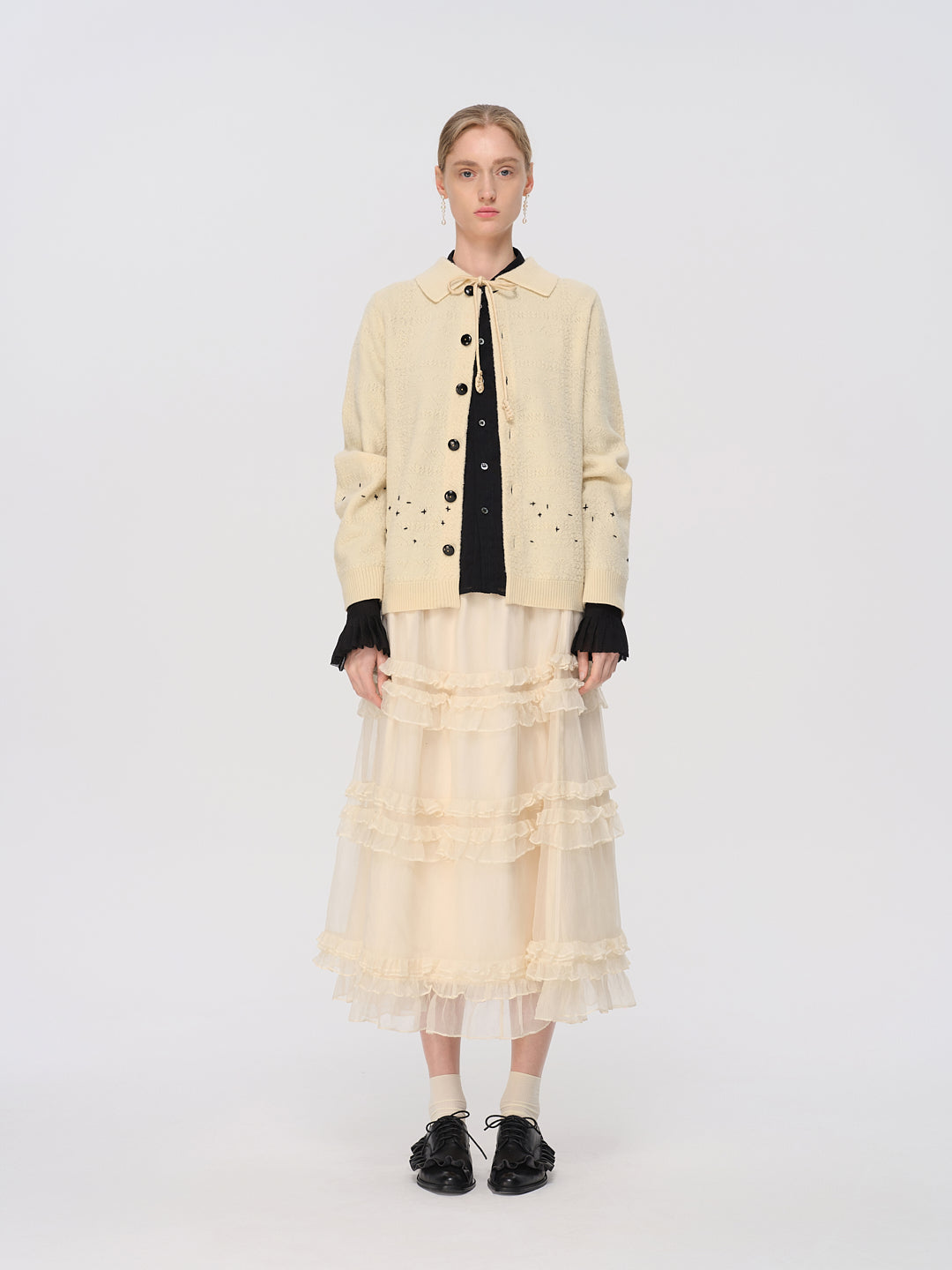 SARAH NECK JUMPER - RENLI SU