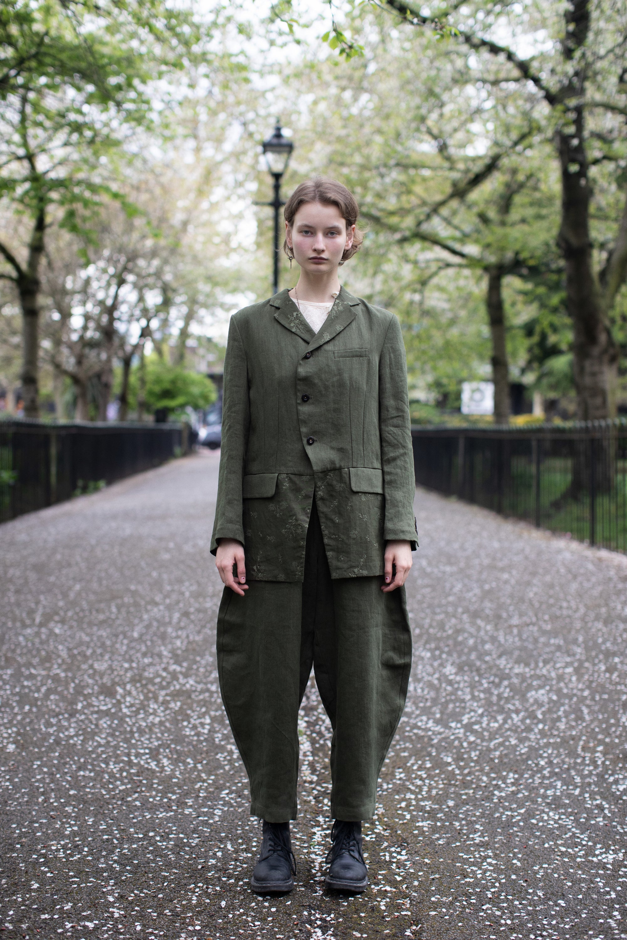 Josephine trousers Moss Green