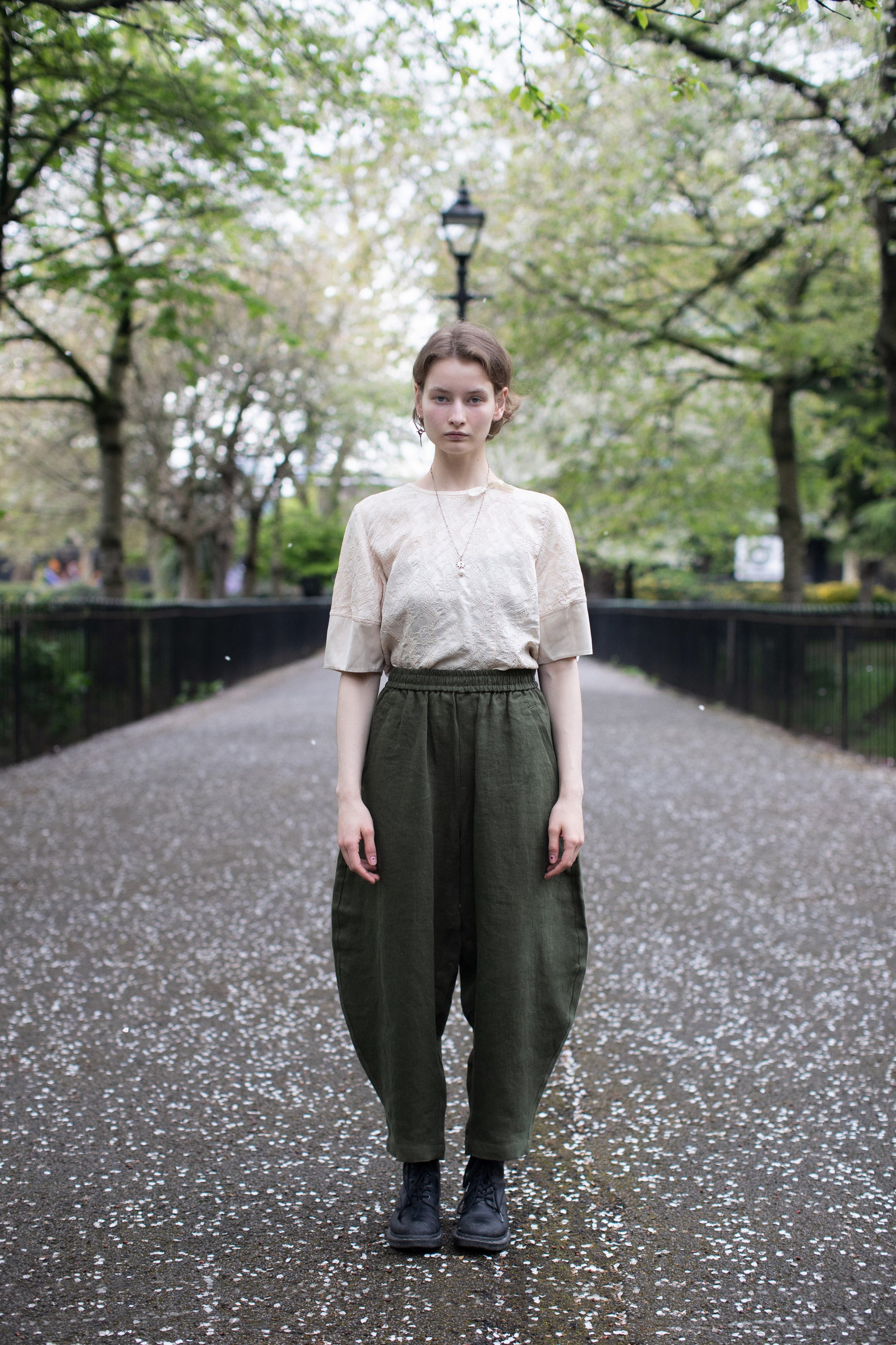 Josephine trousers Moss Green