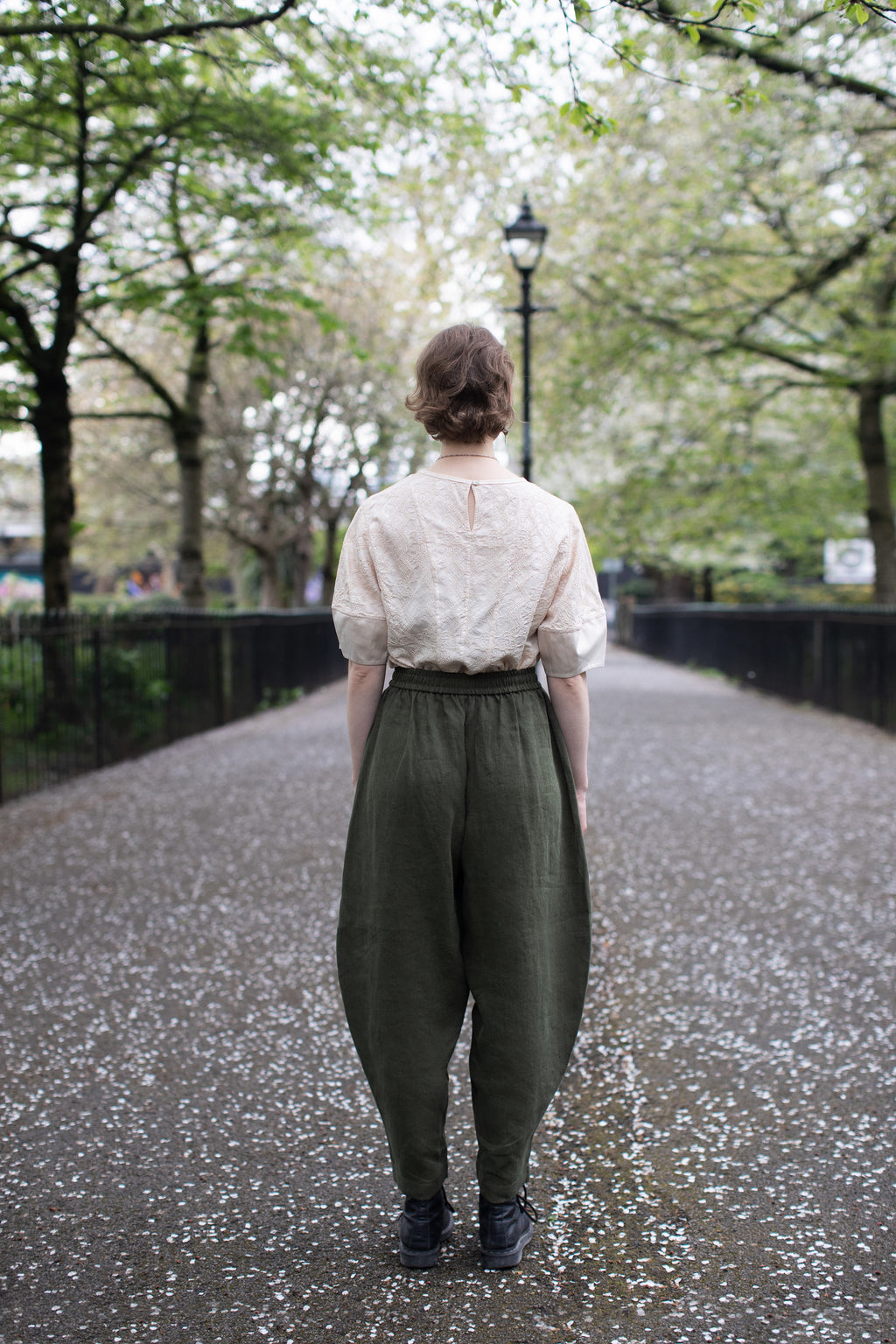 Josephine trousers Moss Green