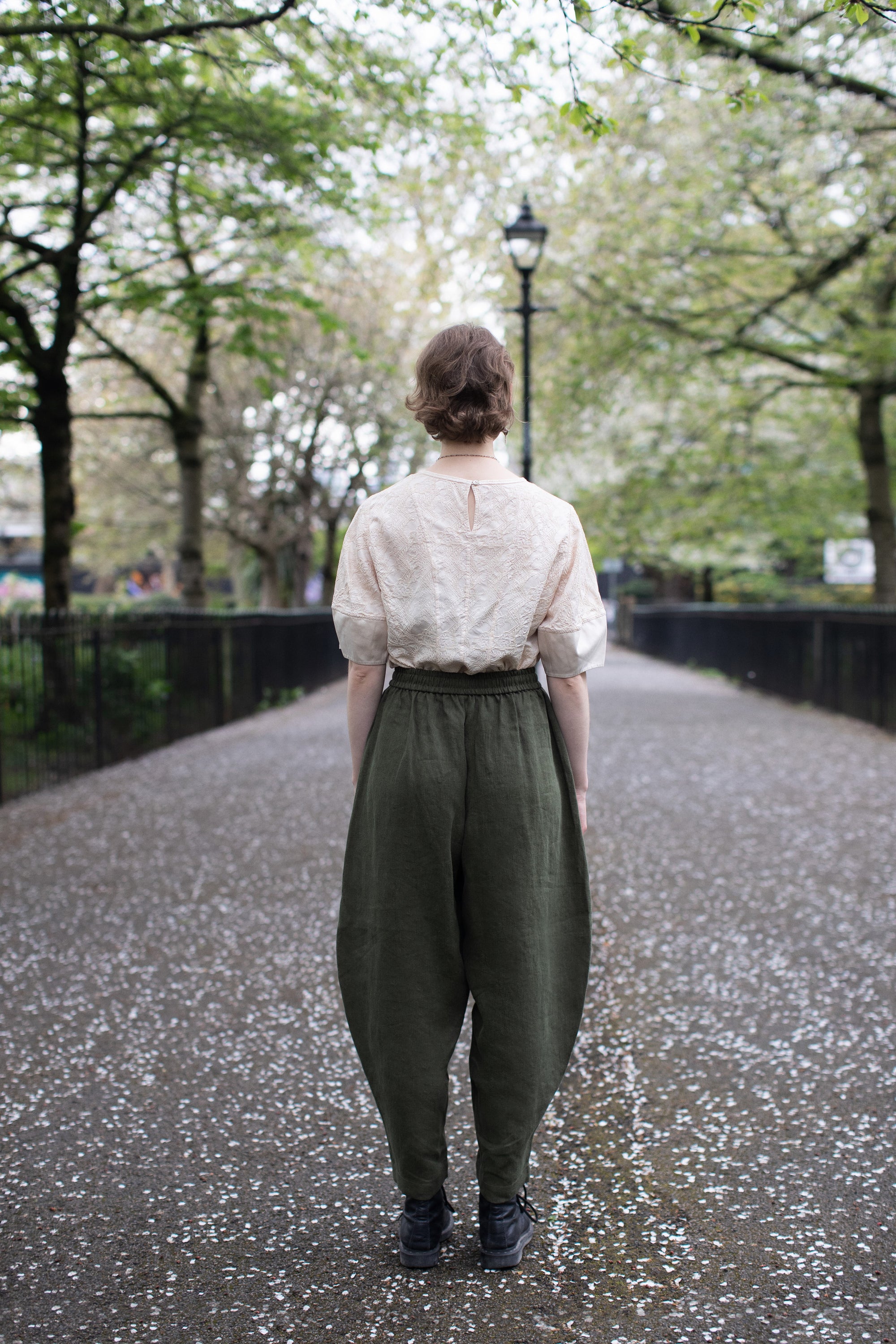 Josephine trousers Moss Green