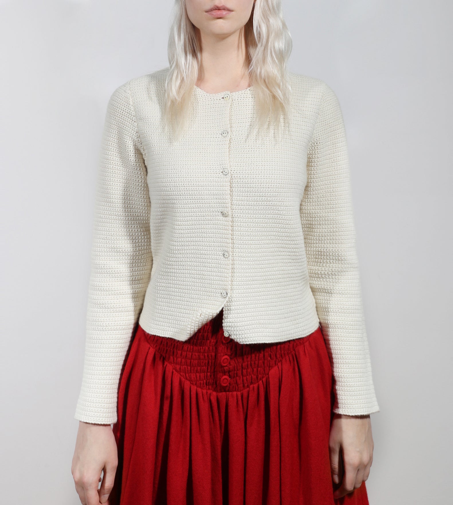 Crewneck Cardigan