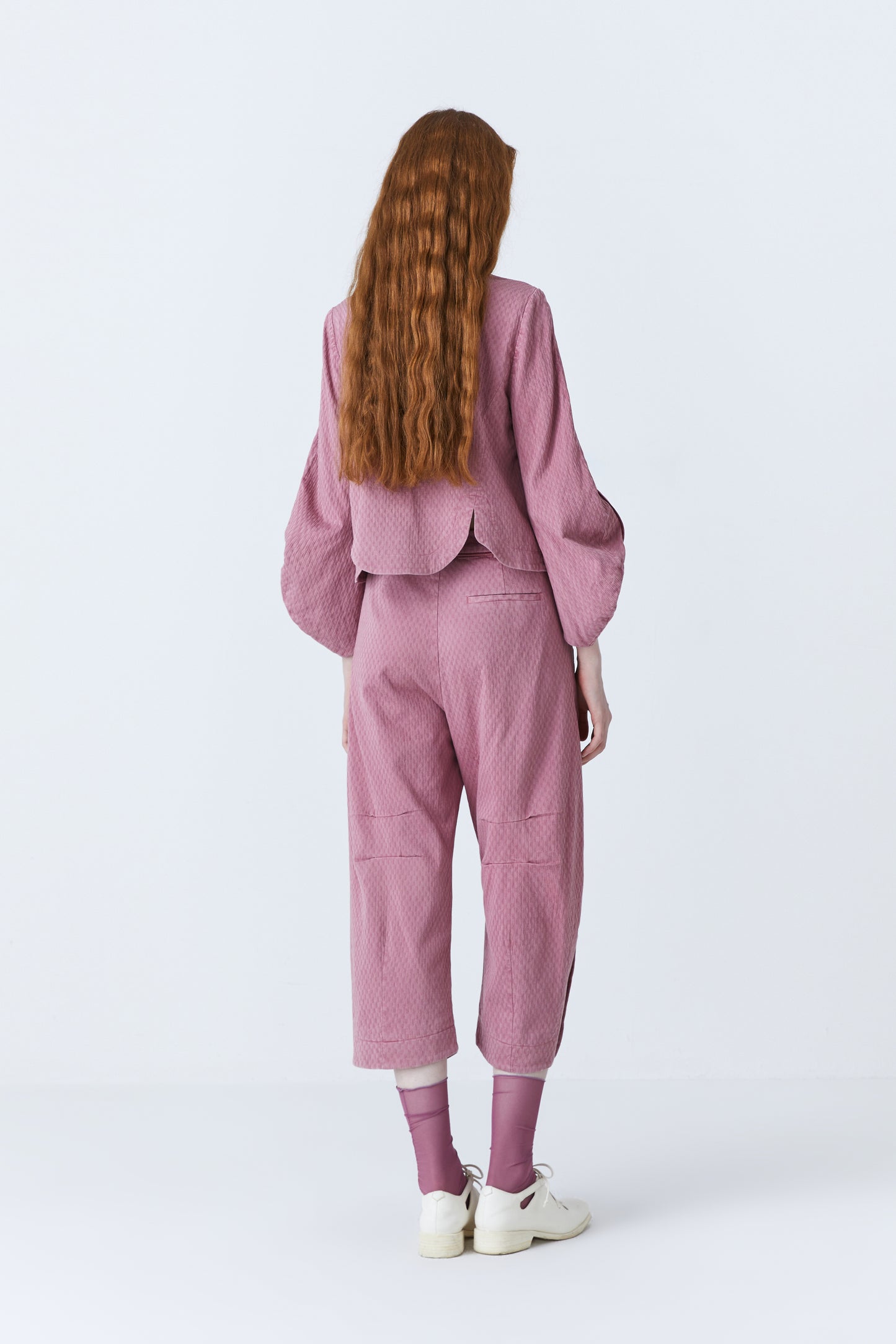 Haven herbal dye jacket in purple