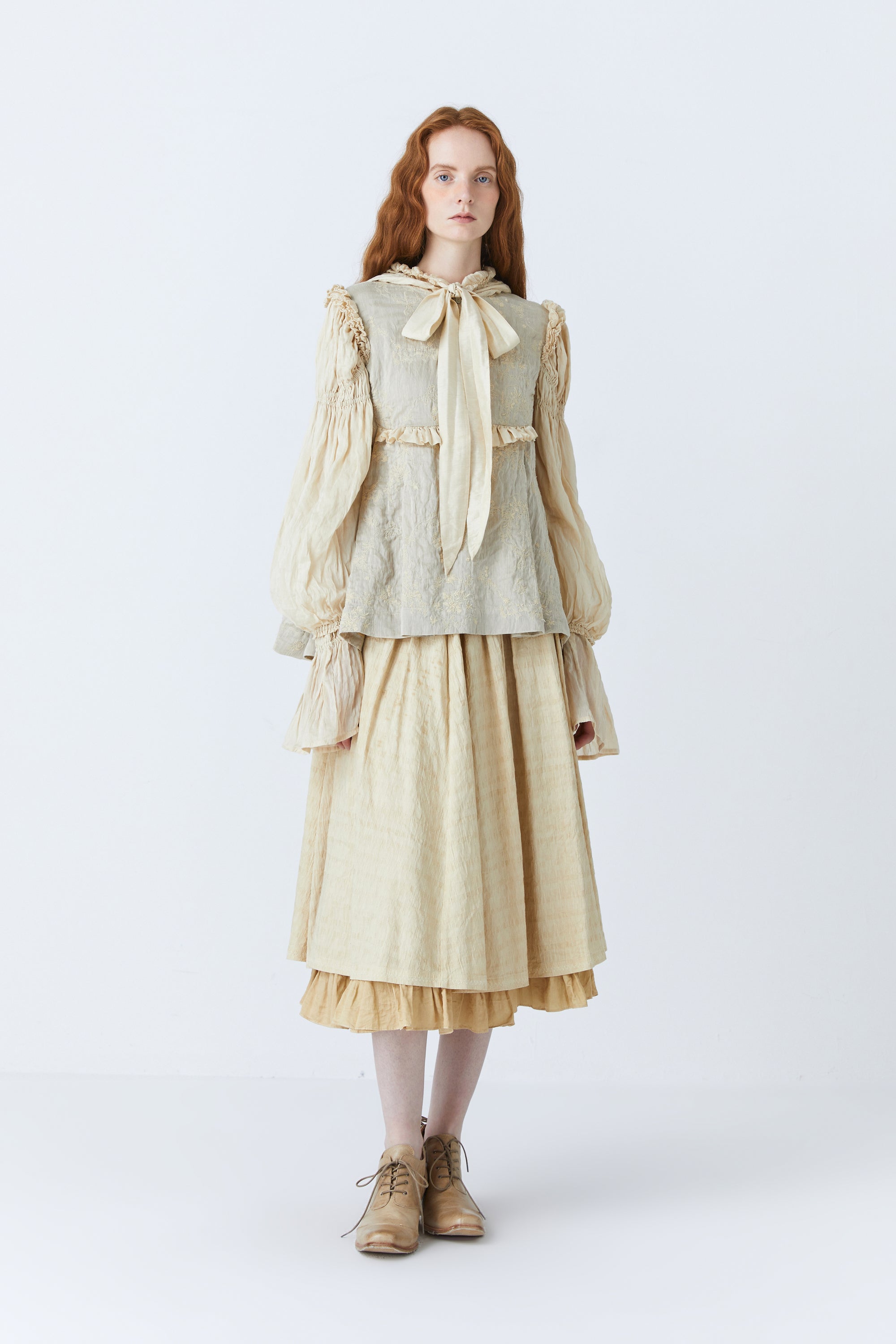 Haline Herbal dye top in beige