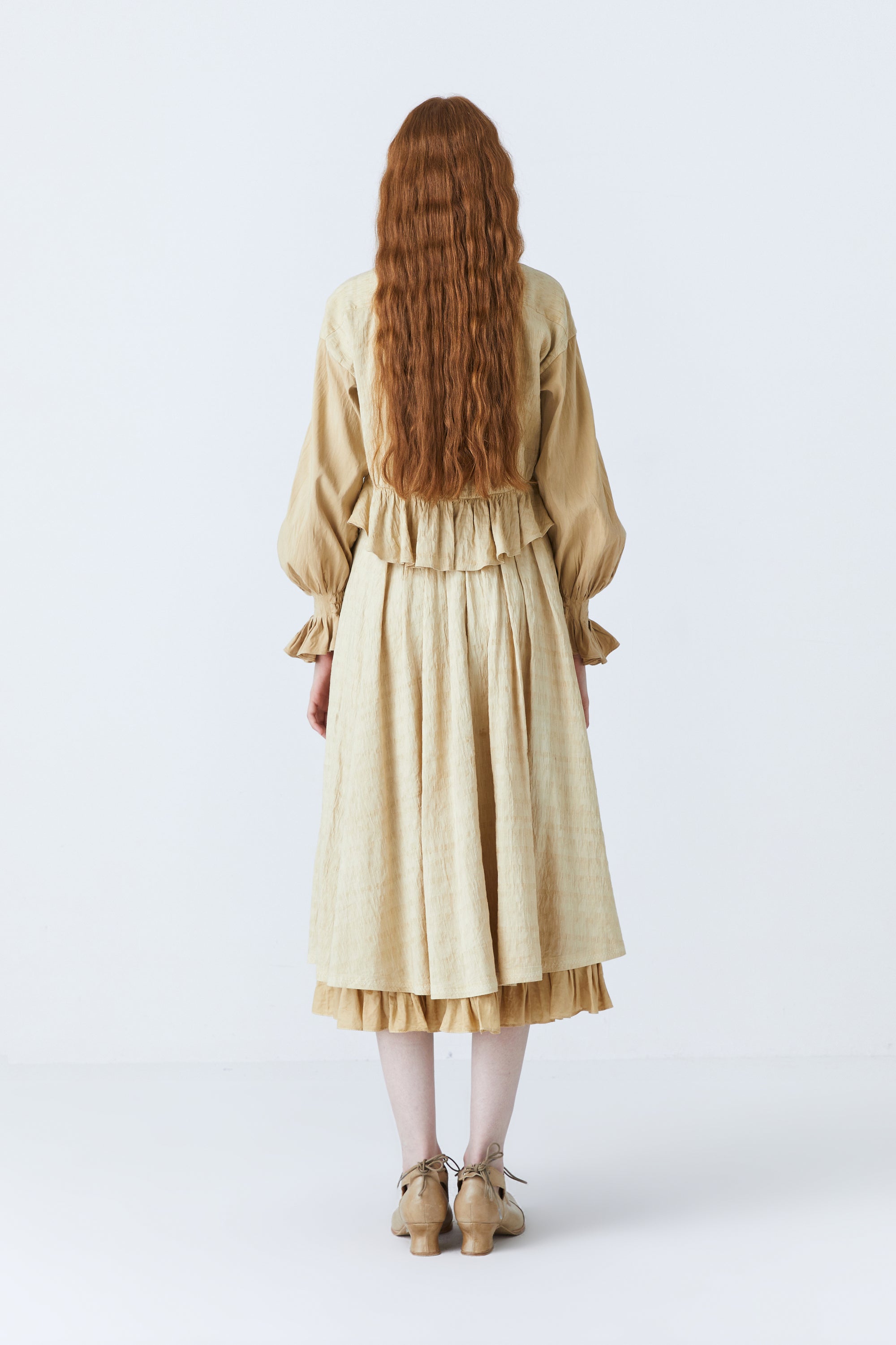 Harley herbal dye skirt in beige